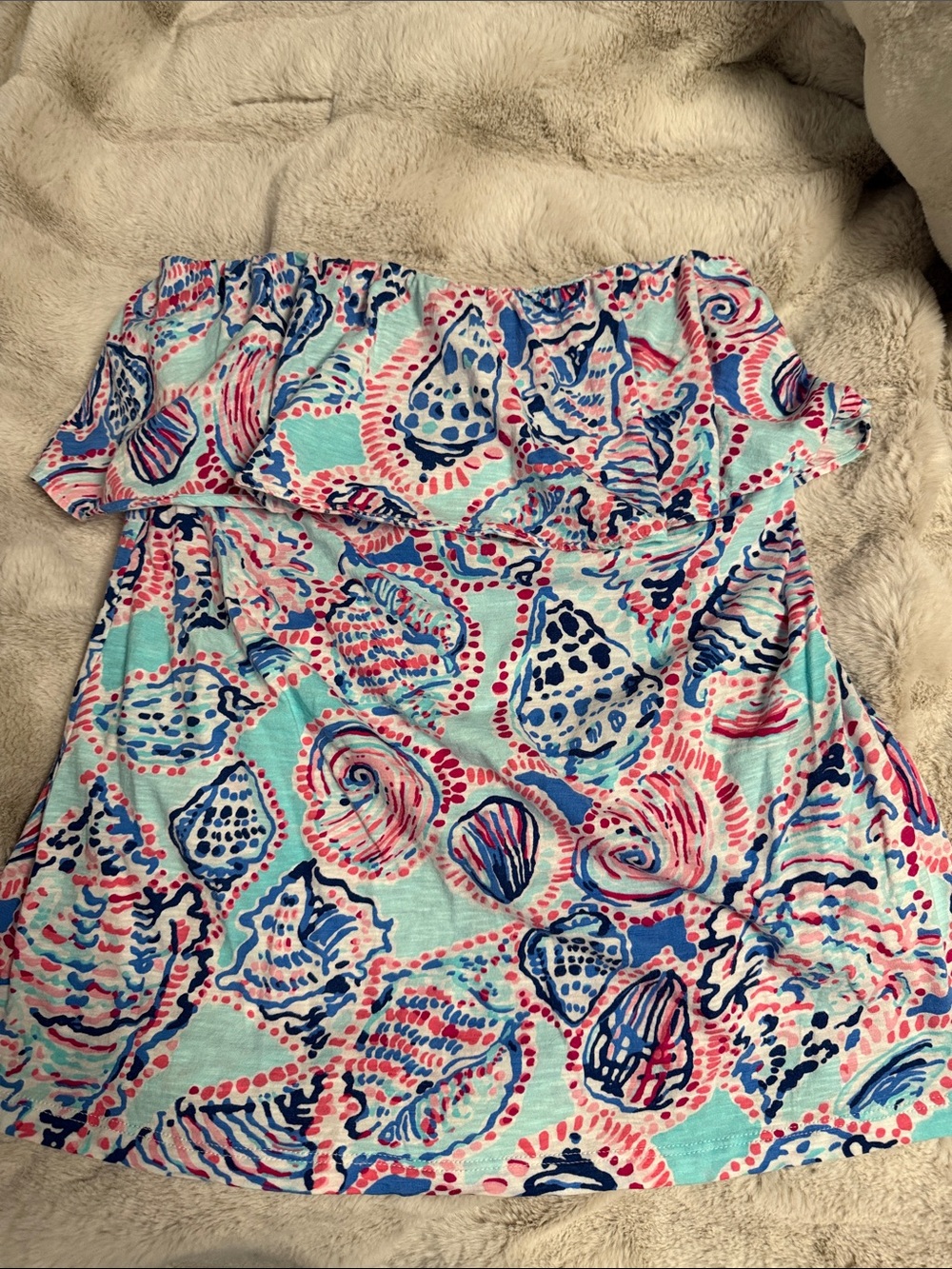 Lilly Pulitzer Women’s Large (fits more like a small/medium) Strapless Top